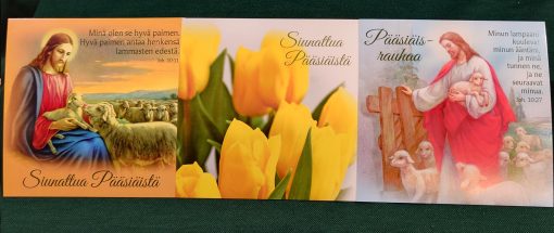 Pääsiäiskorttilajitelma 2