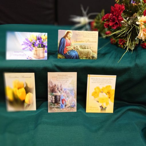 Pääsiäiskorttilajitelma 4