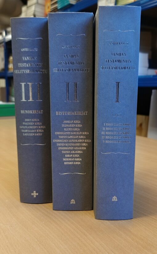 Vanhan testamentin selitysraamattu osat I-III PAKETTI