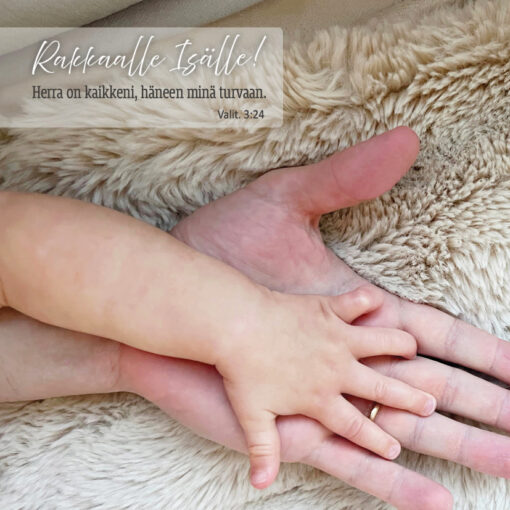 Isänpäiväkortti - Kädet