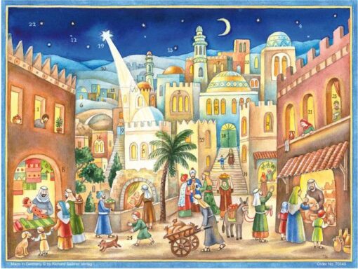 Joulukalenteri Syntynyt Betlehemiin A3