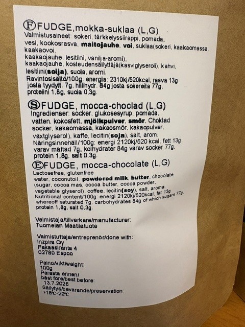 Fudge mokka-suklaa - Image 3