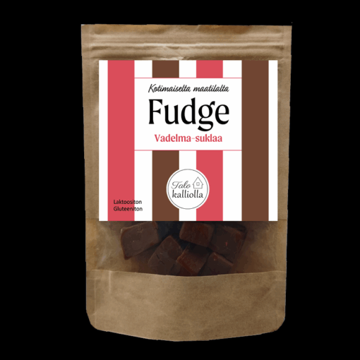 Fudge vadelma-suklaa