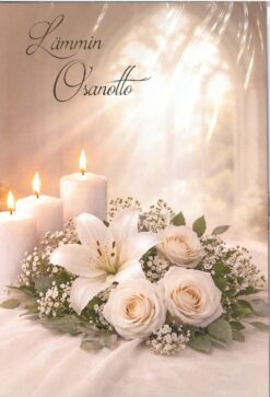 Suruadressi kolme kynttilää