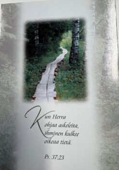 Korttinippu 25 kpl (Ps. 37:23)