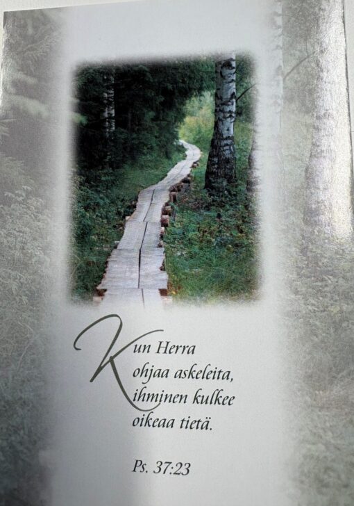 Korttinippu 25 kpl (Ps. 37:23)
