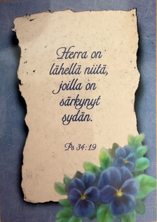 Korttinippu 25 kpl Ps. 34:19