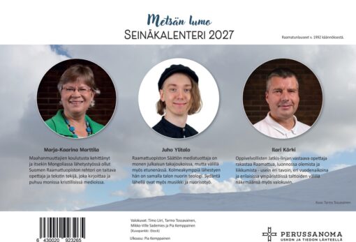 Metsän lumo seinäkalenteri 2027 2-kalenterin tarjous - Image 2